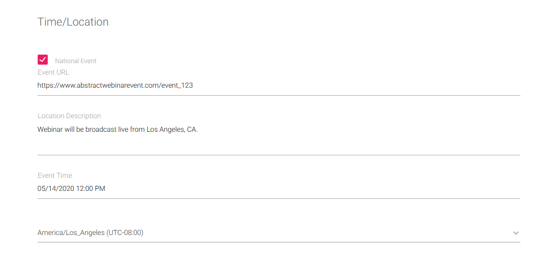 timelocation